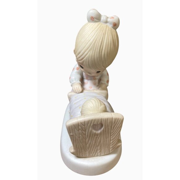 Prements Figurine "The Hand That Rocks The Future" 1979 Collectible - Picture 9 of 13